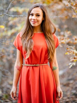 Rochie_in_terracotta